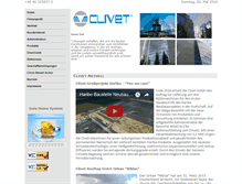 Tablet Screenshot of clivet.de